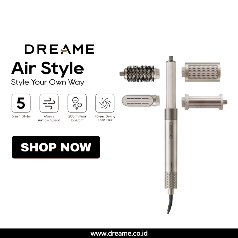 Dreame Air Style 5 in 1 Hair Dryer Hair Stylus Multi Styler