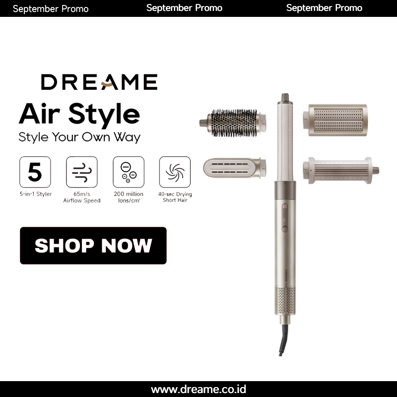 Dreame Air Style 5 in 1 Hair Dryer Hair Stylus Multi Styler