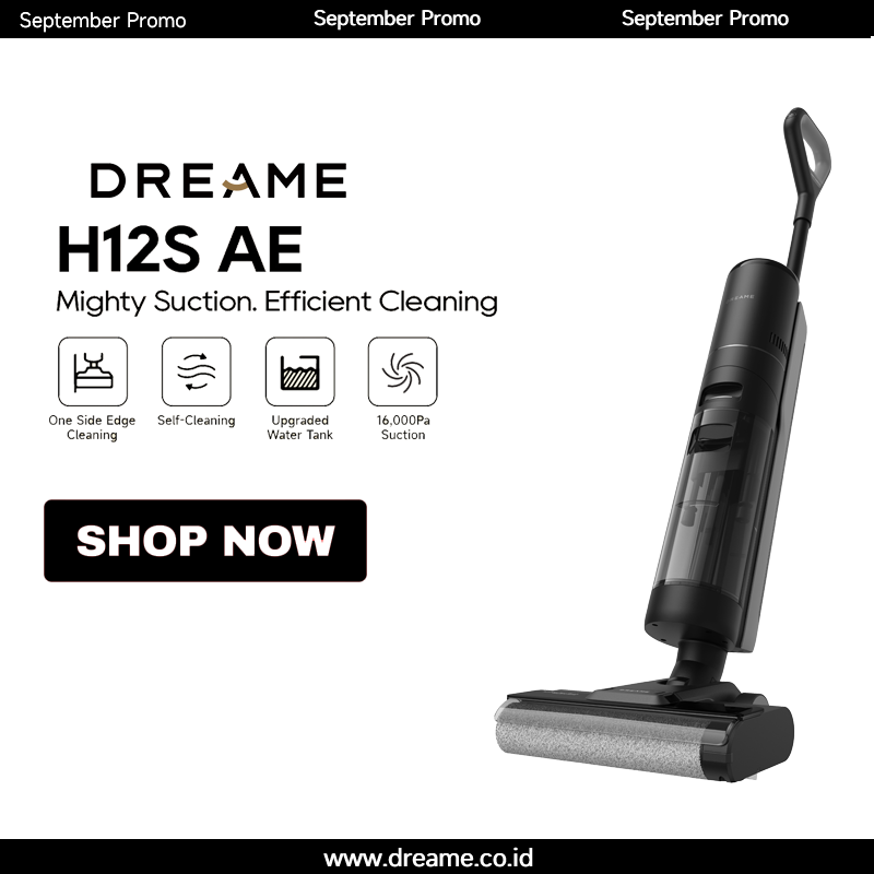 Dreame H12S AE Cordless Wet & Dry Vacuum Cleaner