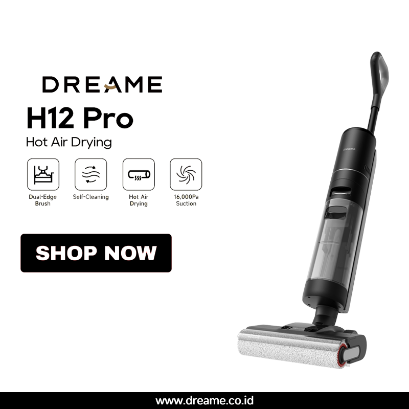 Dreame H12 Pro Cordless Wet & Dry Vacuum Cleaner