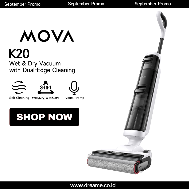 MOVA K20 Wet and Dry Floor Washer & Vacuum Cleaner